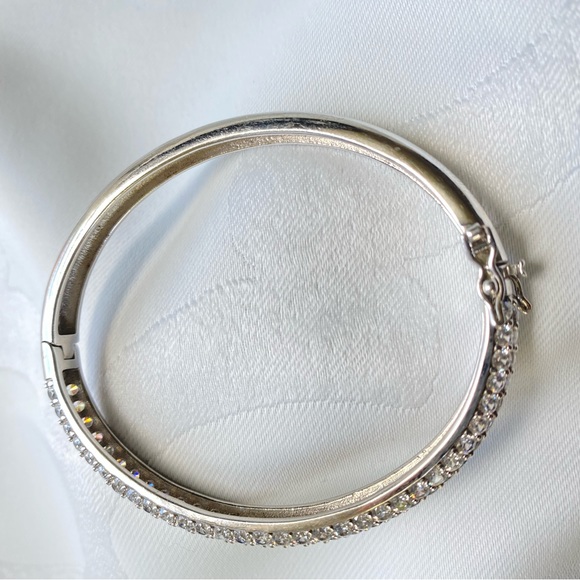 Rhinestone Bracelet Bangle - Picture 2 of 5